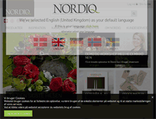 Tablet Screenshot of nordiq.dk